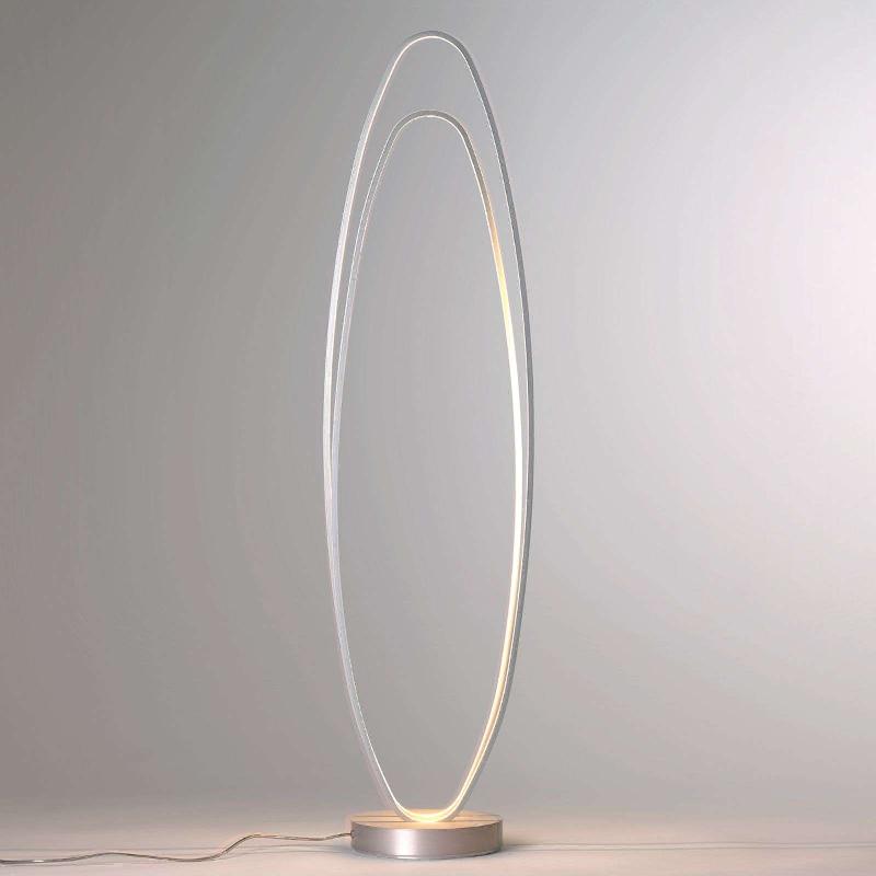 BOPP LAMPADAIRE LED FLAIR EN ALU, FORME ELLIPTIQUE