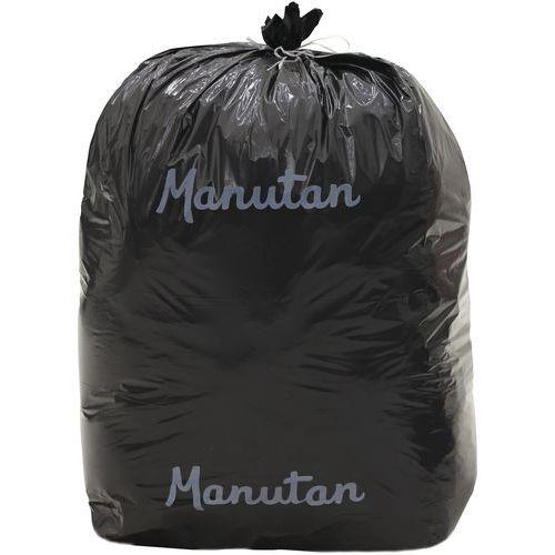 SAC-POUBELLE NOIR - DÉCHET LÉGER - 30 ET 50 L - MANUTAN EXPERT