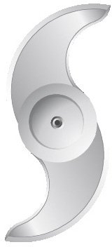 LOT DE COUTEAUX STANDARD GAM POUR CUTTER PRATIC 3