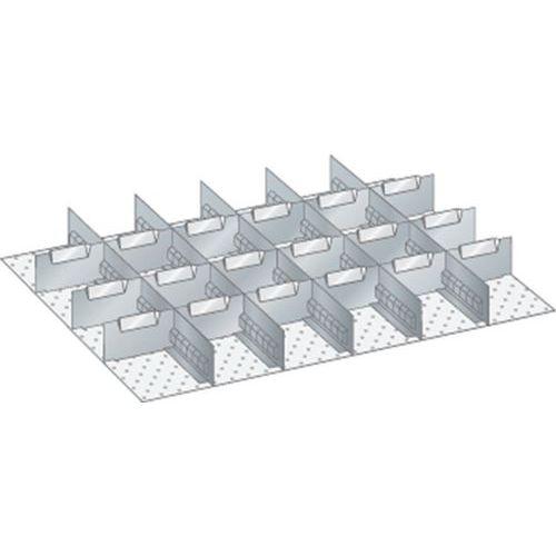 MATÉRIEL DE SUBDIVISION POUR TIROIRS 612X459X75MM - LISTA