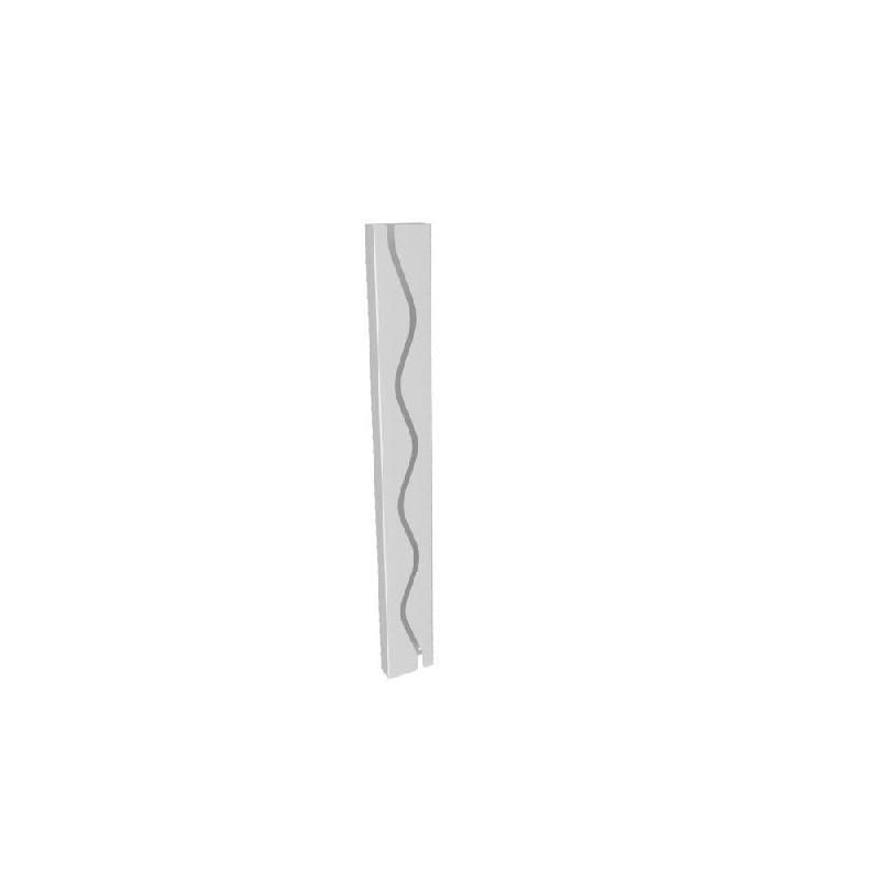 MEUBLE BAS E-LINK DIRECTION PORTES COULISSANTES H. 72 CM GRANDE LARGEUR BLANC