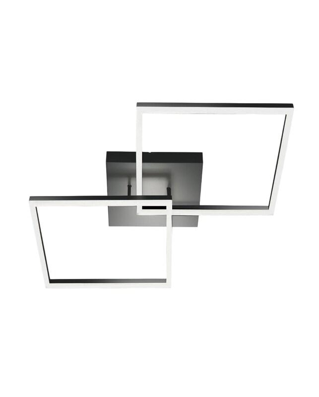 Plafonnier Led Moderne Bard 52W Anthracite 3394-66-282 Fabas Luce - gris 8019282536307_0