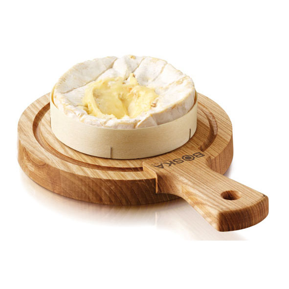 PLANCHE À FROMAGE RONDE EN BOIS DE CHÊNE Ø16,3 CM - SIZE S - BOSKA - LIFE
