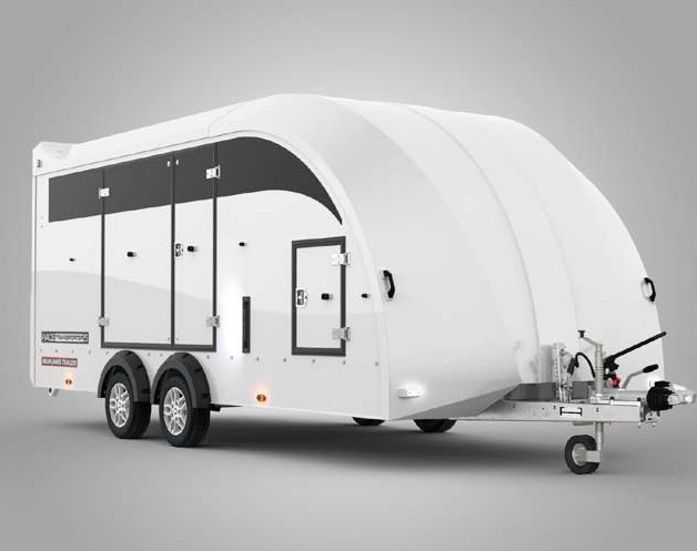Porte voiture Race Transporteur 5 - 500 x 212 cm - 3500 kg PTC - Brian James_0