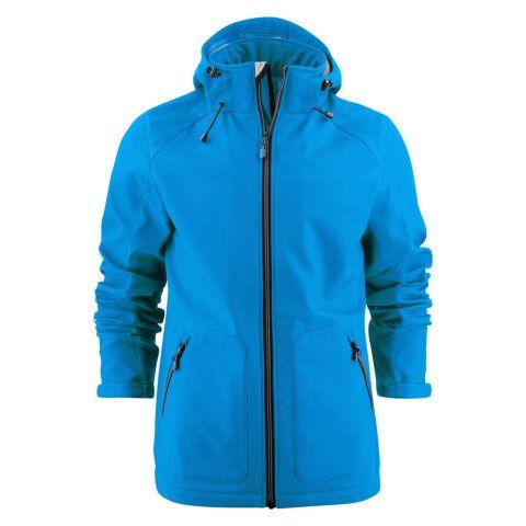 PRINTER KARTING VESTE SOFTSHELL HOMMES BLEU OCÉAN - TAILLE XXXXXL