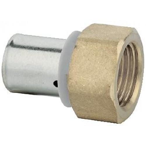 RACCORD PER À SERTIR DIAMÈTRE 25 MM FIXE À VISSER F20X27 BRICOZOR