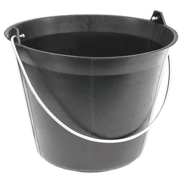 Seau plastique noir 11 litres - TALIAPLAST - polyéthylène injecté - Réf. TAL310103_0