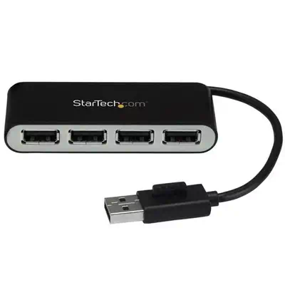 StarTech Hub USB 2.0 portable à  4 ports avec cble intégré_0