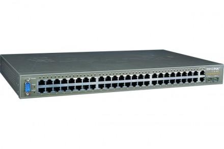 SWITCH TP-LINK RACKABLE 48X10/100 +2GIGABIT +2XSFP SNMP_0