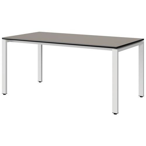 TABLE MALIBU 160X80 T5 SOUDÉ ST ANTIB GRIS U727/NO BLC 9016