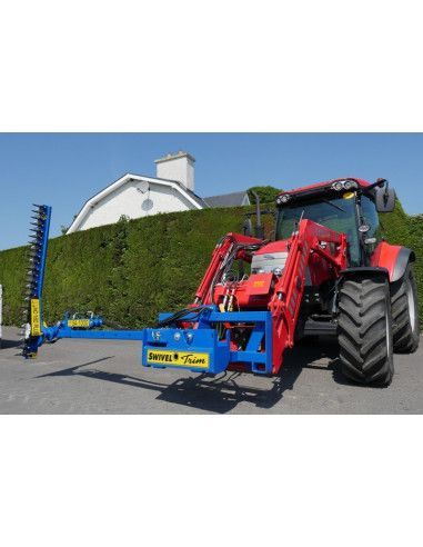 Taille haie avec un système d'attelage démontable - tracteur sa 1000_0