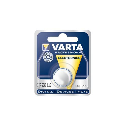 VARTA - 1 PILE BOUTON - 90 MAH CR2016_0