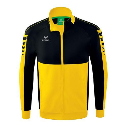 VESTE DE SURVÊTEMENT - ERIMA - WORKER SIX WINGS JAUNE/NOIR