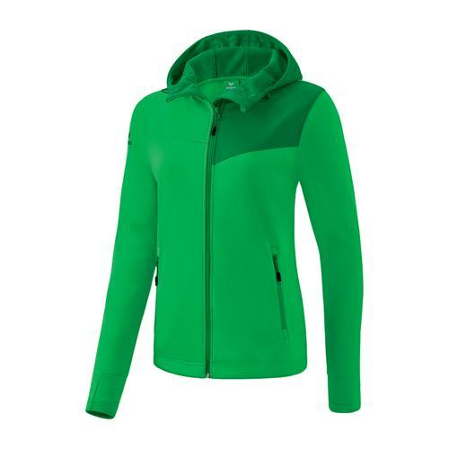 VESTE SOFTSHELL AVEC POIGNET PASSE POUSSE - ERIMA - PERFORMANCE GREEN/ÉMERAUDE