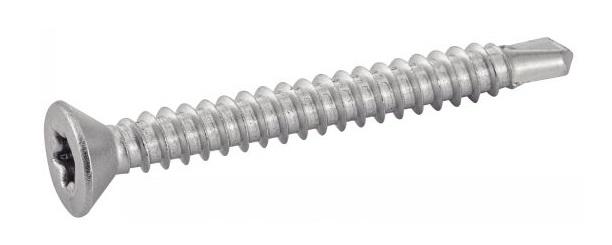 VIS AUTOPERCEUSE TÊTE FRAISÉE 6 LOBES INTERNES INOX A2 4,8X50 BOÎTE DE 200 - ACTON - 624364,8X50