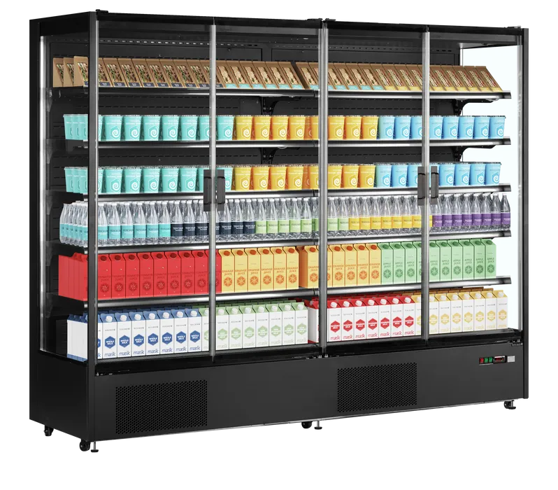 Vitrine réfrigérée pour supermarché PC2500B L2560mm 47451 TEFCOLD_0