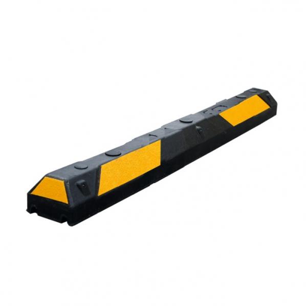 Butée de parking en caoutchouc - Longueur 130 cm - Protection façade et zone de stationnement - Marque Rolléco_0
