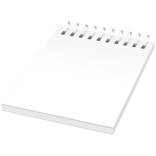 Carnet Desk-Mate® A7 à spirales - couverture cartonnée brillante - 50 feuilles vierges_0