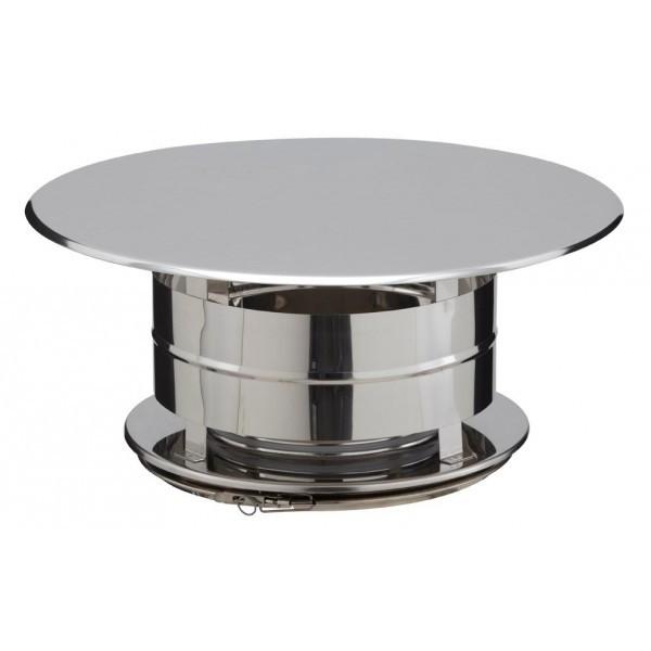 Chapeau aspirateur simple cai inox - ø 150_0