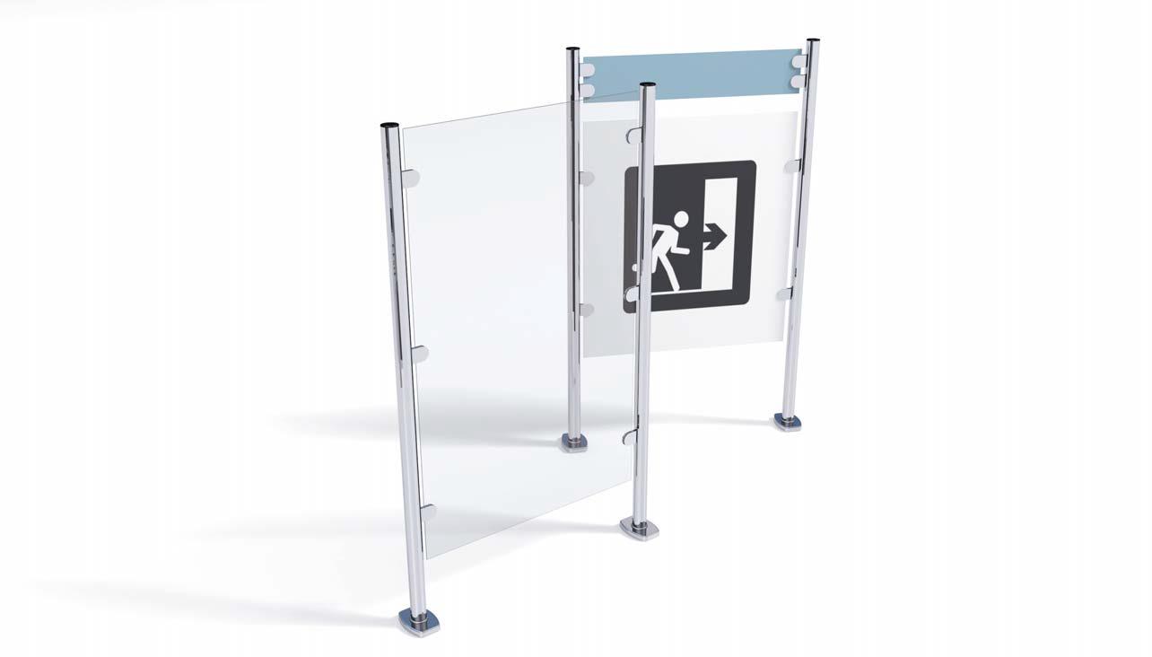 Cloison de caisses - Vitre de protection de comptoir en polycarbonate 6 mm anti-UV - Plusieurs hauteurs et finitions_0