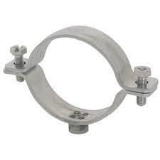Collier de fixation inox AISI304 M8/M10 - épaisseur 2.5mm - réf : IRAF51_0