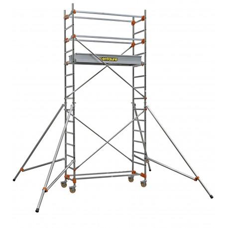Échafaudage roulant aluminium - ST 205/3 - Plancher 2,90m - Longueur 2,05m_0