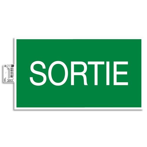 Exacompta panneau pvc adhésif antidérapant sortie 35x20 cm 67007e_0