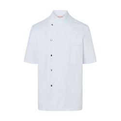 KARLOWSKY Veste de cuisine homme, manches courtes, blanc, avec boutons, blanc, 50 - 50 blanc 4040857948694_0