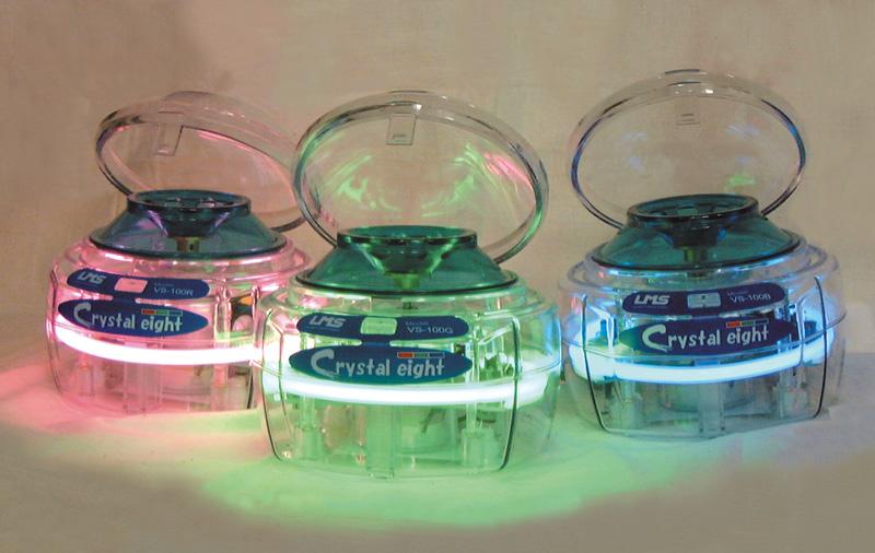 Mini-centrifugeuse Crystal néon vert