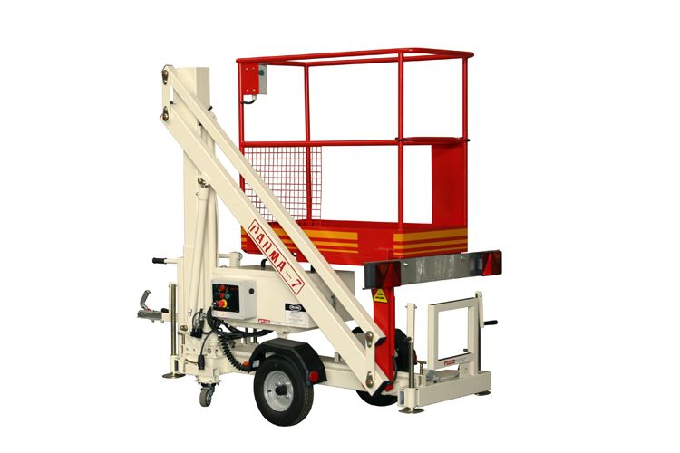 Nacelle tractable parma7 - matilsa - hauteur de travail 7.5 m - capacité du panier 2 personnes_0