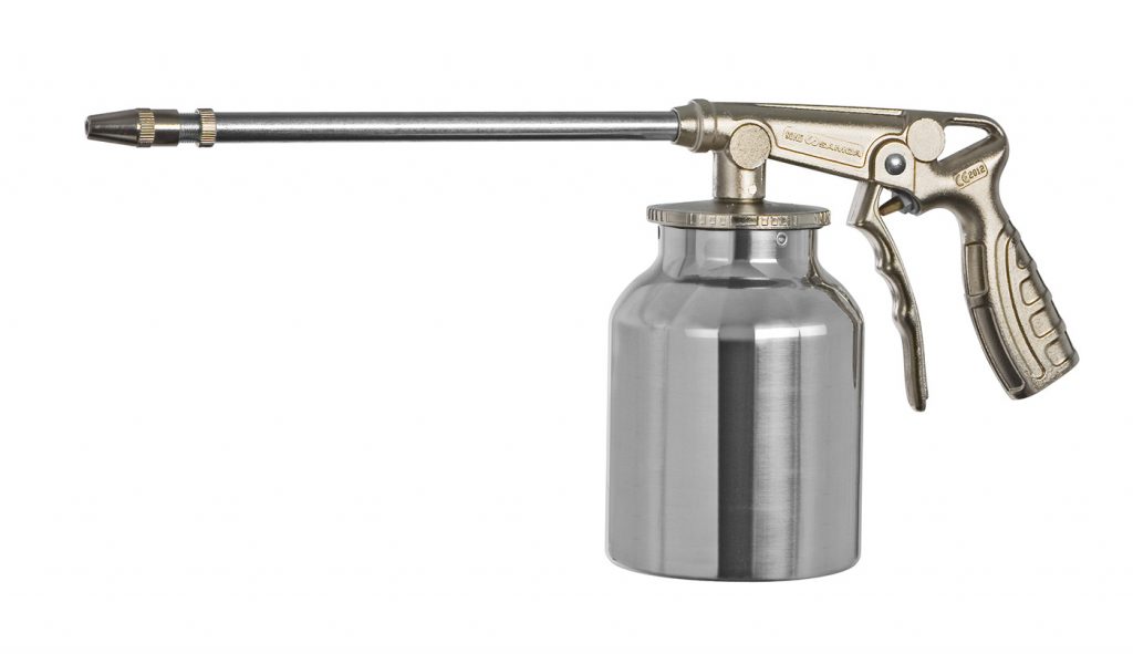 Pistolet de pulvérisation industriel - Aluminium et Thermoplastique - Réservoir 1L - Ø3mm - 3-10 bar_0