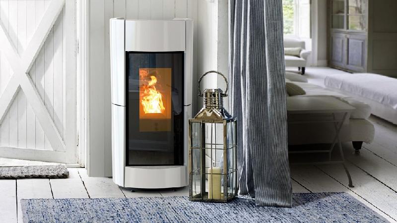 Poêle Étanche à granulés Thermorossi / CHIC Natural PLUS EVO - Blanc_0