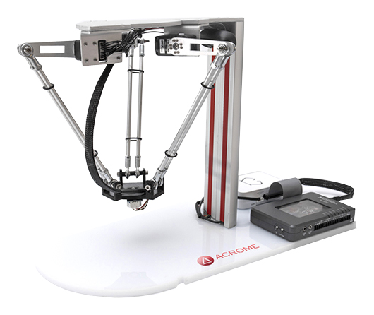 Robot Delta didactisé pour lignes de production automatisées - Acrome - Modèle AO04 avec solutions techniques et activités pédagogiques_0