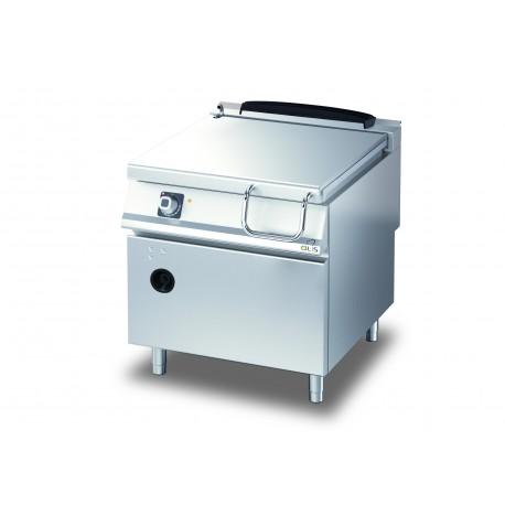 Sauteuse basculante à relevage motorisé avec cuve en inox aisi 304 - 80 litres - diamante 90 - olis - d9410kbgim_0