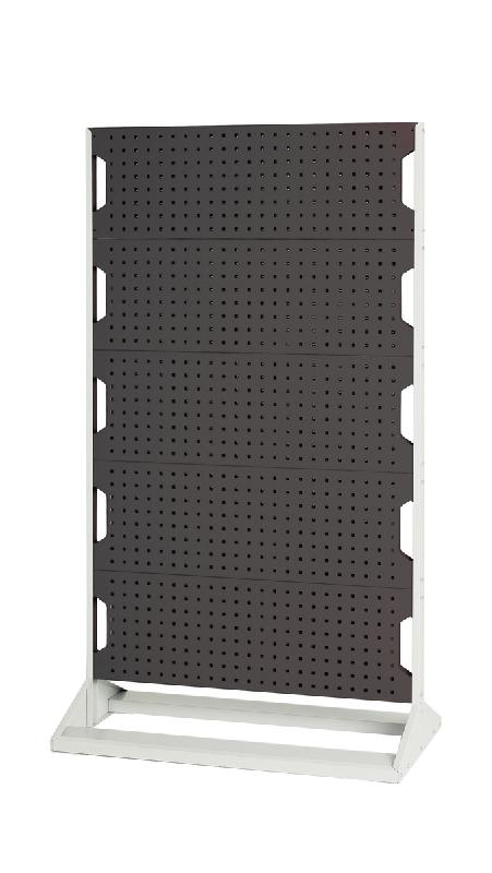 Rack Perfo Fixe Simple Face - 5 panneaux - 1000x550x1775 mm - Construction en acier robuste_0