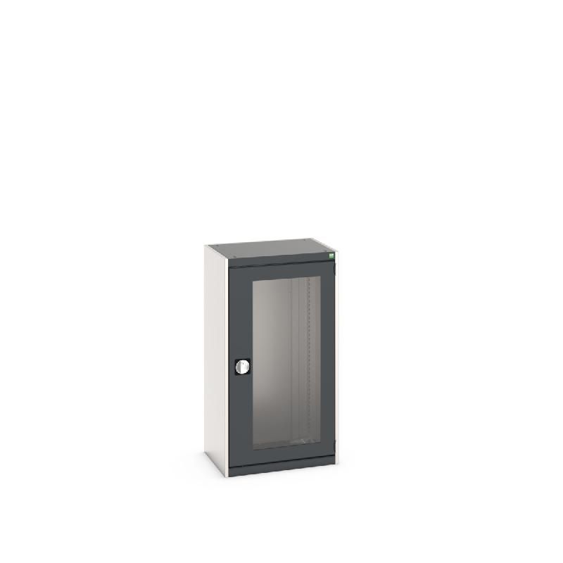 Armoire d'atelier Cubio - SMLFS-6512 - Portes transparentes - 650x525x1200mm - Charge lourde 1,5 tonne_0