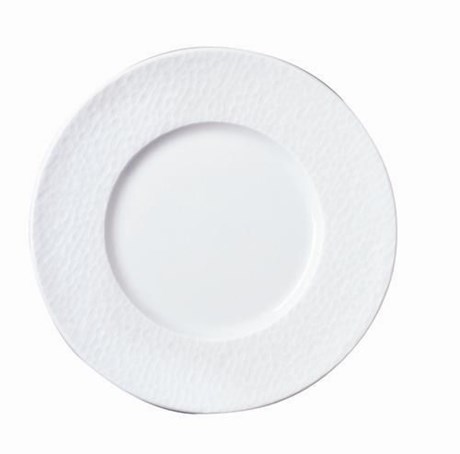 ASSIETTE PLATE AQUA 24.5 CM