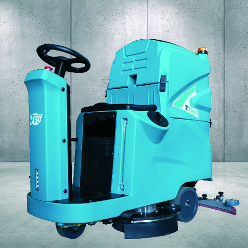 Autolaveuse autoportée T90/70R - rendement maximal réel 3500/2100m2/h - réservoirs grande capacité et double brosse_0