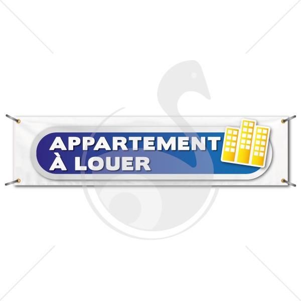 BÂCHE PUBLICITAIRE - APPARTEMENT À LOUER_0