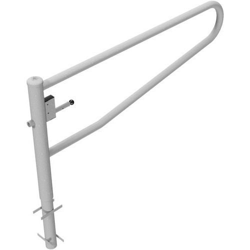 BARRIÈRE-PORTE PIVOTANTE À BÉTONNER AVEC BLOCAGE - 2000MM - SCHAKE