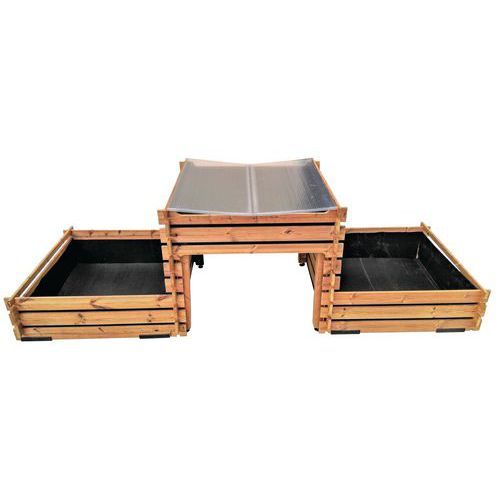 BIO CARRÉ 1 M - 900 L - CARRE SERRE