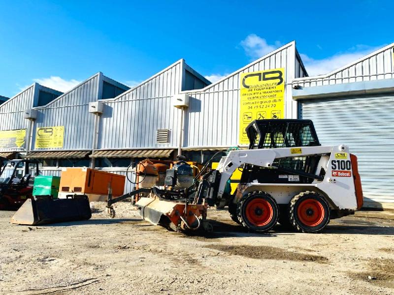 BOBCAT s100 mini chargeuse sur pneu (avec accessoires)_0