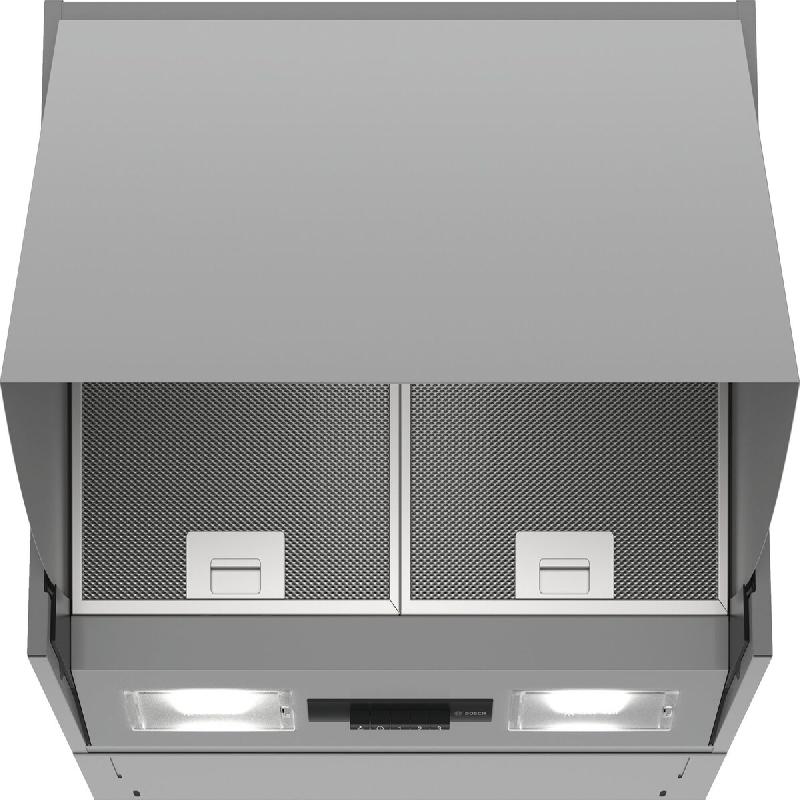 BOSCH Hotte Escamotable 60cm 70db 620m3/h Argent dem66ac00 - argenté DEM66AC00_0