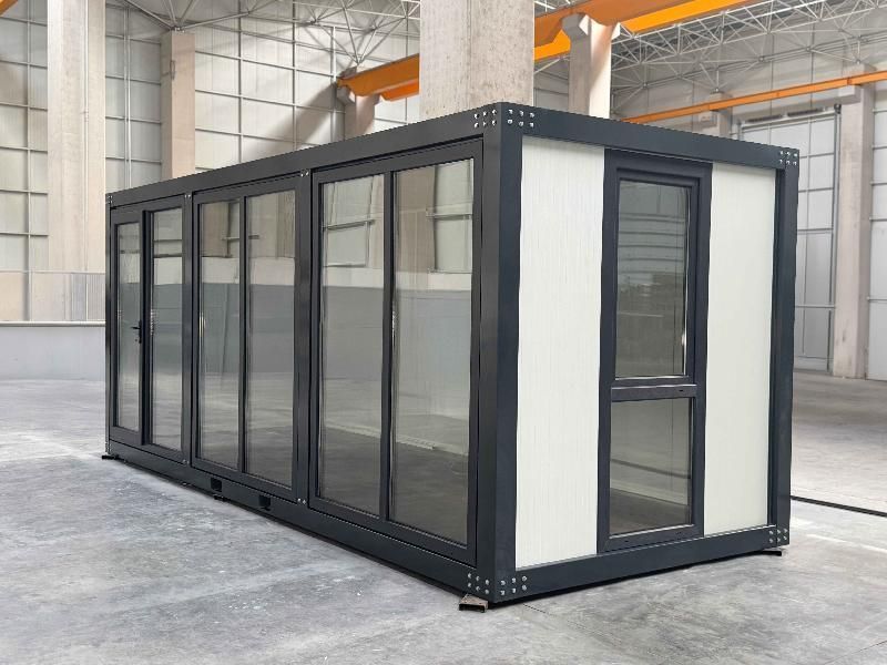 Bungalow de Chantier | Cabane de Chantier | Container Amenage | Bureau Container | Bureau Conteneur | Modèle Falcon 240cmx600cm_0