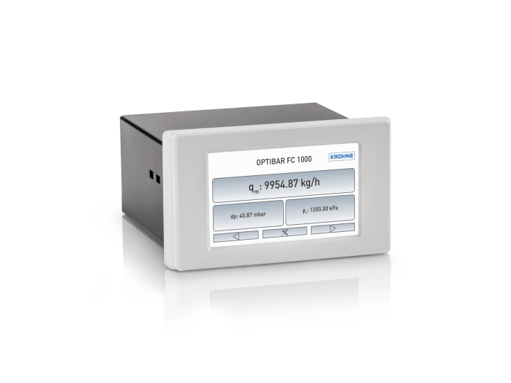 Calculateur de débit OPTIBAR FC 1000 - contrôle de liquides, gaz et vapeur avec écran tactile_0