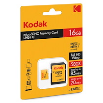 CARTE MÉMOIRE MICRO SD 16 GO AVEC ADAPTATEUR