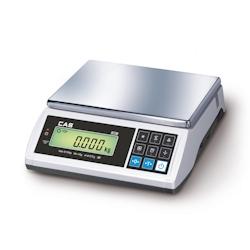 CAS EDM , Balance compteuse et de contrôle homologuée, portée 1,5/3kg, échelon 0,5/1g - blanc EDMb-3_0