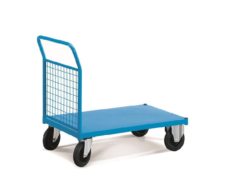 CHARIOT MANUTENTION PLATEAU MÉTALLIQUE CHARGE 500 KG