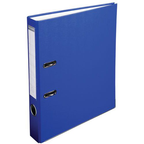 CLASSEUR À LEVIER POLYPROPYLÈNE DOS DE 50MM A4 BLEU - EXACOMPTA