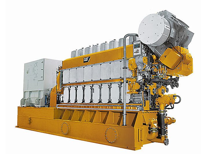 Cm32e groupes électrogènes industriel diesel - caterpillar - caracteristique nominale min max 3 085 kwe à 4 630 kwe_0